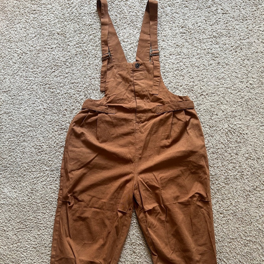 Baggy Brown overalls